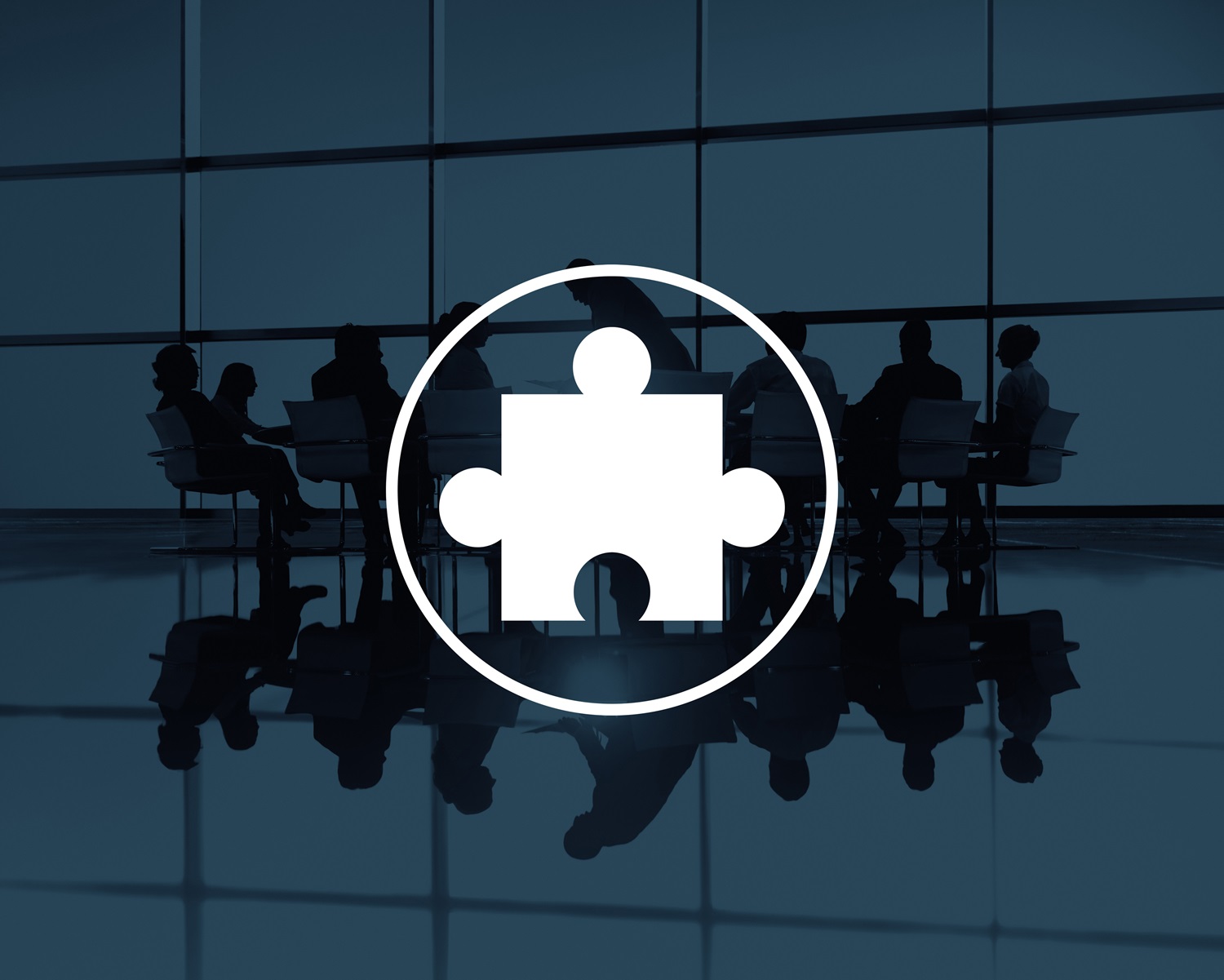 Managing Cross-Functional Teams Jigsaw Puzzle Partnership Teamwork Team Concept