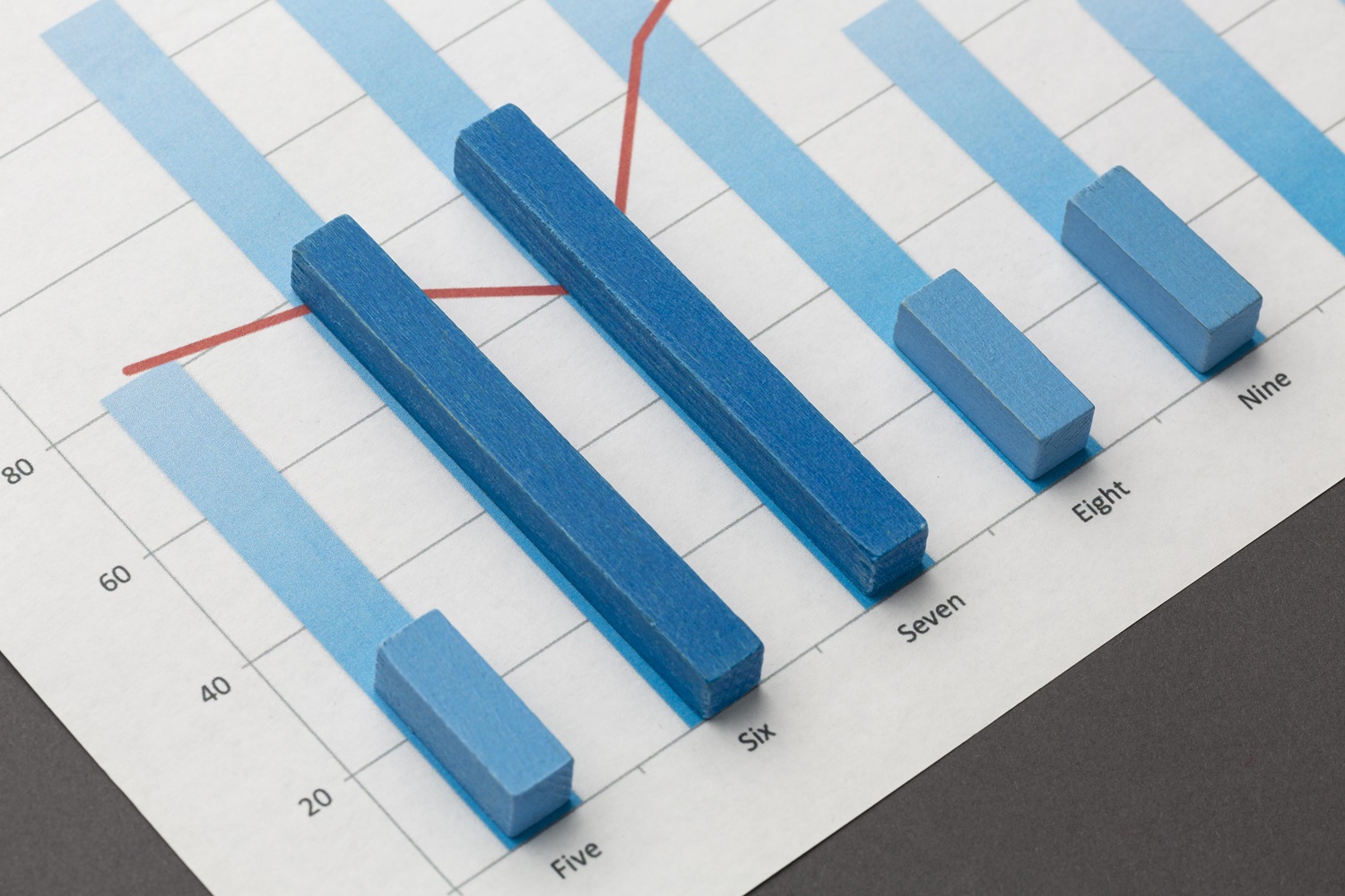 project-management-gantt-charts-stats-concept-with-wood-blocks